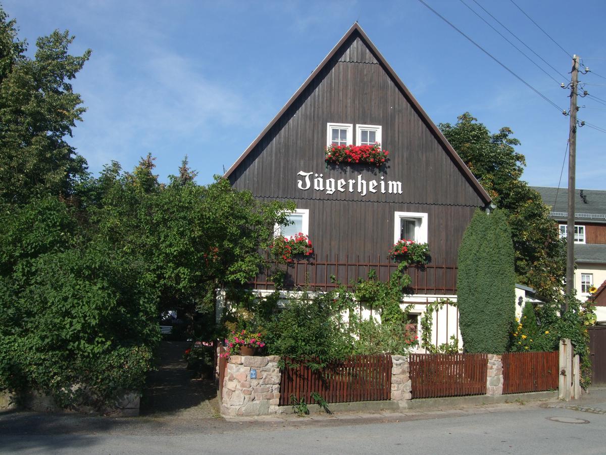 Hotel Jaegerheim Loebsal Lobsal Esterno foto